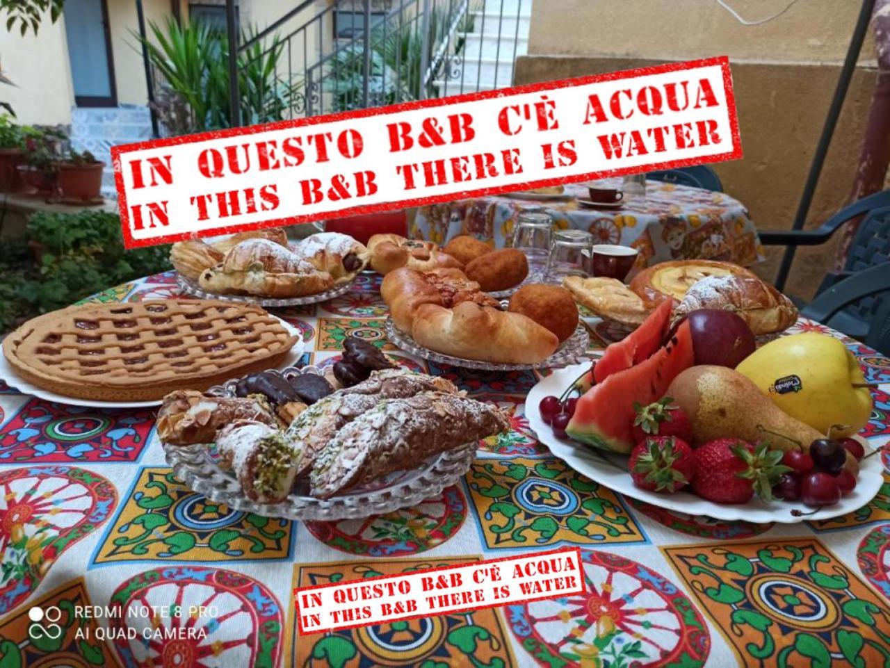 B&B Il Melograno Antico Con Terrazza E Giardino Agrigento Eksteriør billede